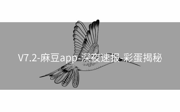 V7.2-麻豆app-深夜速报-彩蛋揭秘