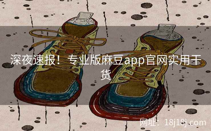 深夜速报！专业版麻豆app官网实用干货