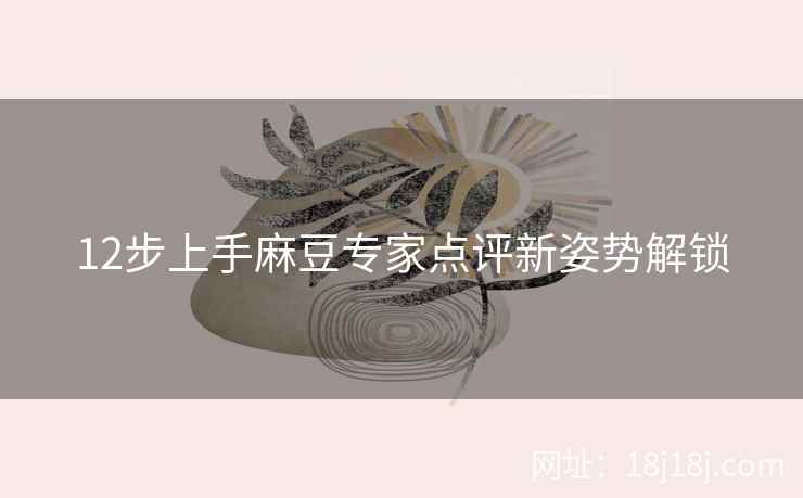 12步上手麻豆专家点评新姿势解锁